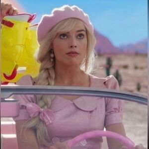 Zara Pink Wool Beret